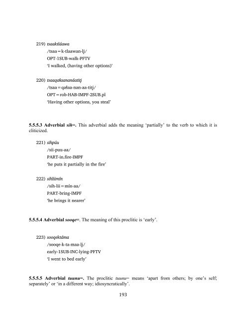 The phonology and morphology of Filomeno Mata Totonac