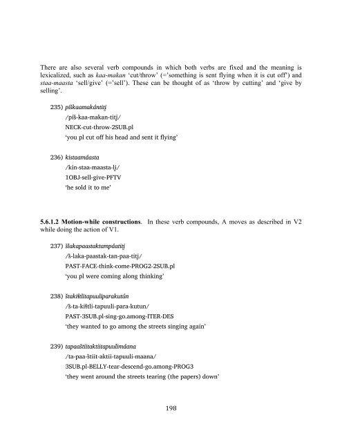 The phonology and morphology of Filomeno Mata Totonac