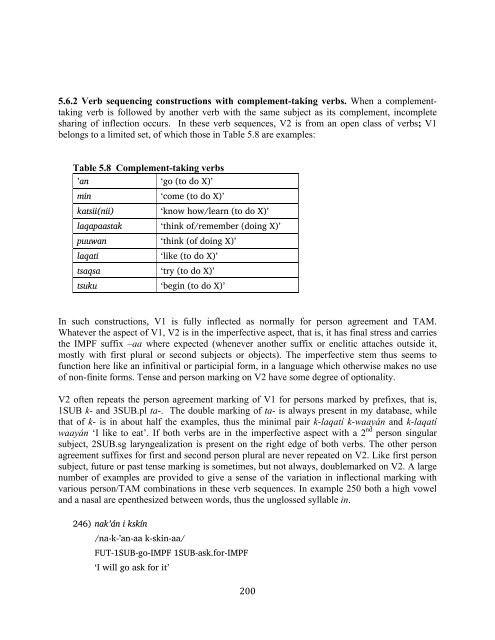 The phonology and morphology of Filomeno Mata Totonac