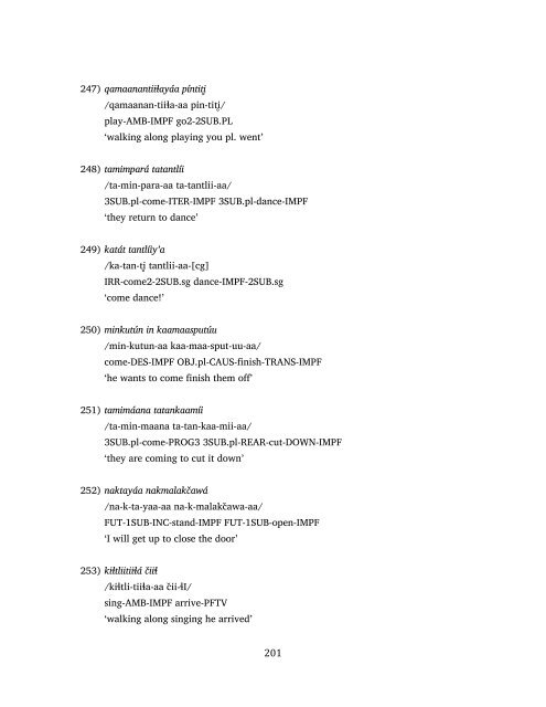 The phonology and morphology of Filomeno Mata Totonac