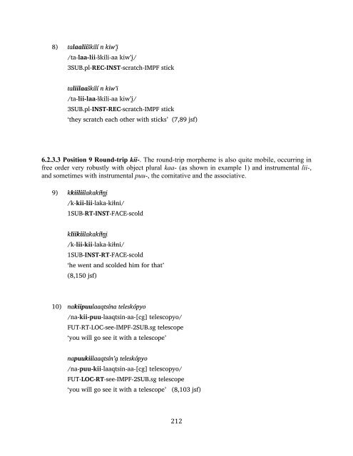 The phonology and morphology of Filomeno Mata Totonac