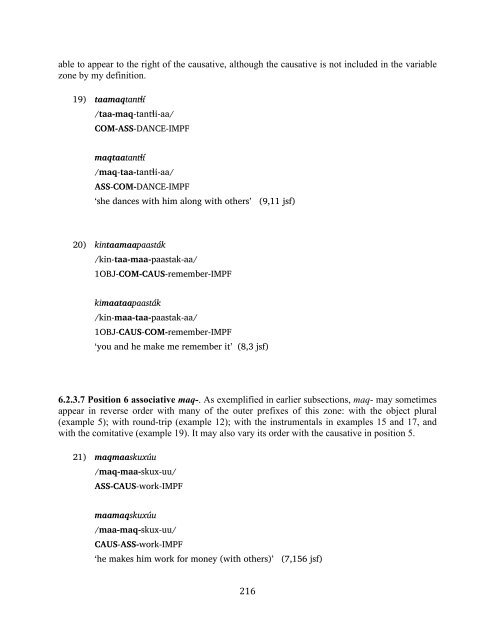 The phonology and morphology of Filomeno Mata Totonac