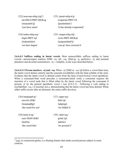 The phonology and morphology of Filomeno Mata Totonac