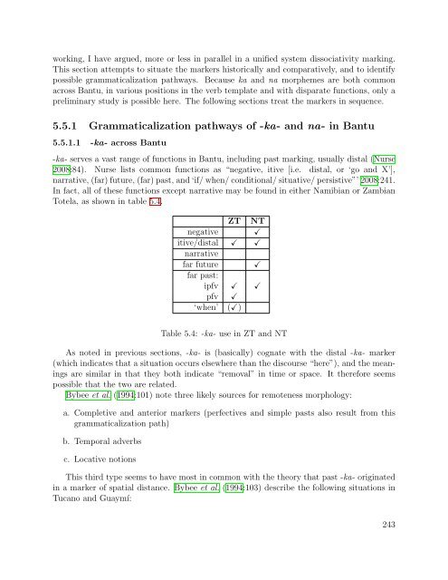 Beyond Time - Linguistics - University of California, Berkeley