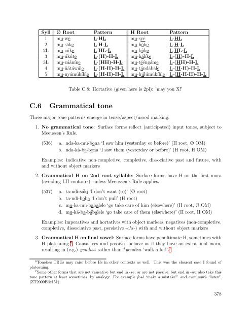 Beyond Time - Linguistics - University of California, Berkeley