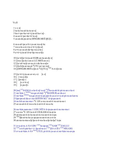 Cuneiform Luvian Corpus by H. Craig Melchert - UCLA Department ...