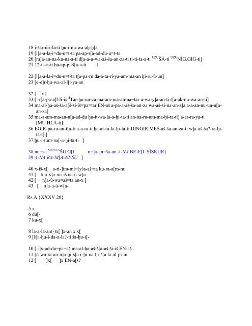 Cuneiform Luvian Corpus by H. Craig Melchert - UCLA Department ...