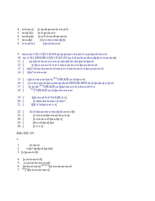 Cuneiform Luvian Corpus by H. Craig Melchert - UCLA Department ...