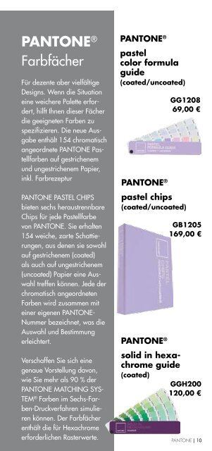 Pantone - Hanbückers Werbung GmbH