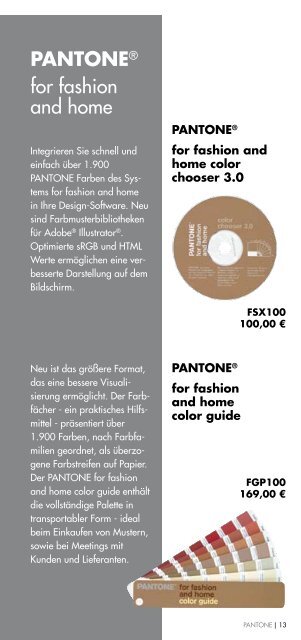 Pantone - Hanbückers Werbung GmbH