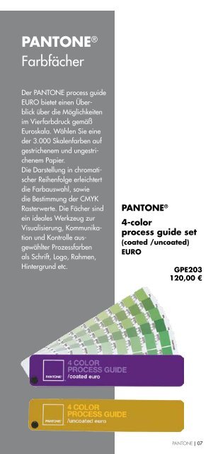 Pantone - Hanbückers Werbung GmbH