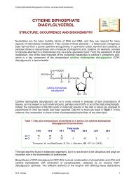 CYTIDINE DIPHOSPHATE DIACYLGLYCEROL - Lipid Library