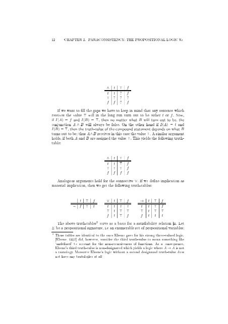 Investigations in Belnap's Logic of Inconsistent and Unknown ...