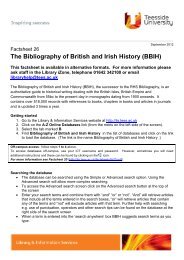 The Bibliography of British and Irish History (BBIH) - Library ...