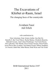 The Excavations of Khirbet er-Rasm, Israel