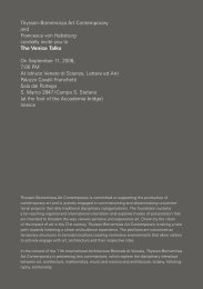 Thyssen-Bornemisza Art Contemporary and Francesca von Habsburg ...