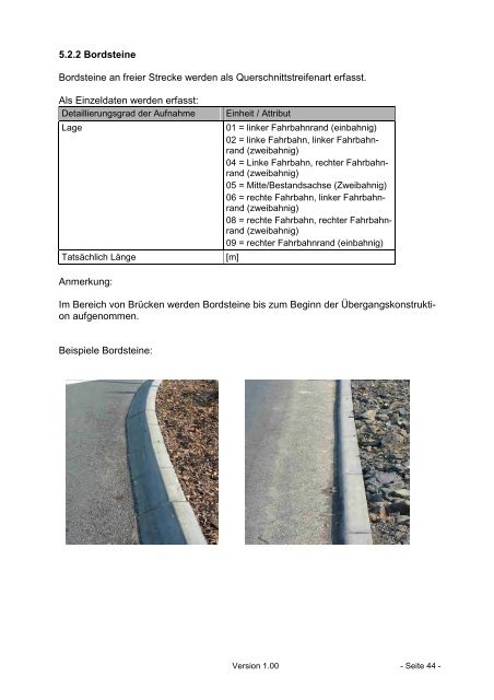 Bundesministerium für Verkehr, Bau und Stadtentwicklung Abteilung ...