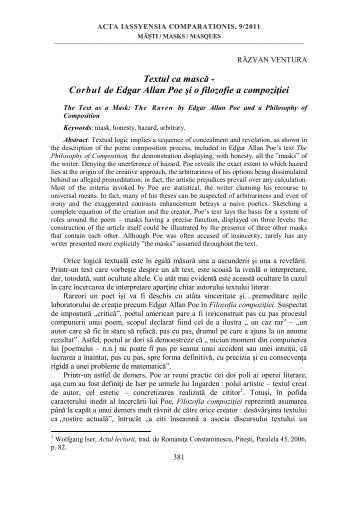 r?zvan ventura - literaturacomparata.ro