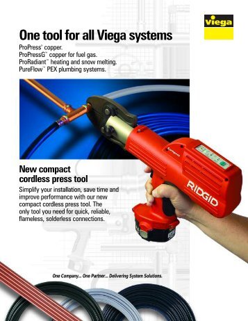 One tool for all Viega systems - Puerto Rico Suppliers .com