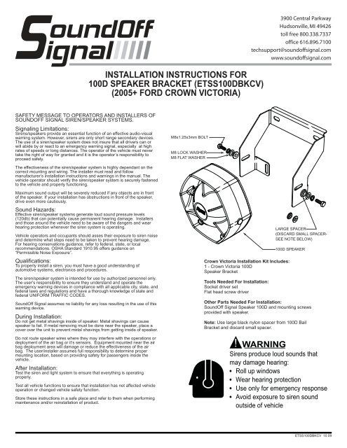Soundoff Signal Wiring Diagram - Complete Wiring Schemas