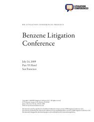 JuriSense - HB Litigation Conferences