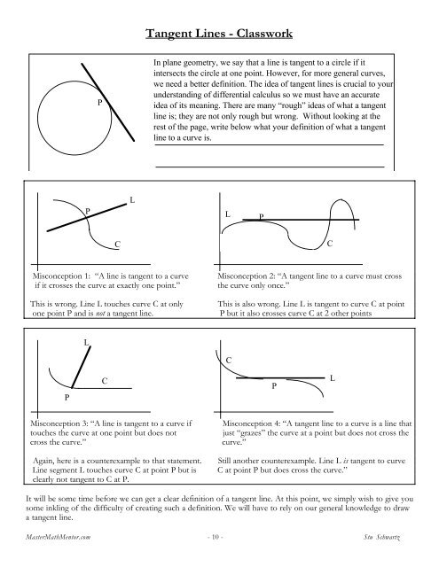 Review Sheets
