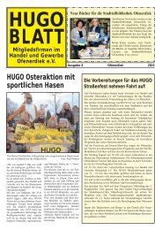 Ausgabe 4/2010 - HUGO