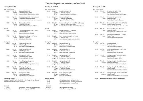 BM 2006-München Riem - Bayerischer Reit