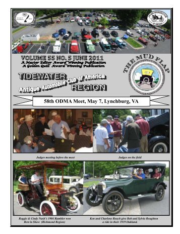 58th ODMA Meet, May 7, Lynchburg, VA - Antique Automobile Club ...