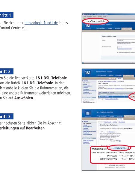 1&1 DSL-Telefonie - 1&1 Internet AG