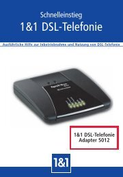 1&1 DSL-Telefonie - 1&1 Internet AG