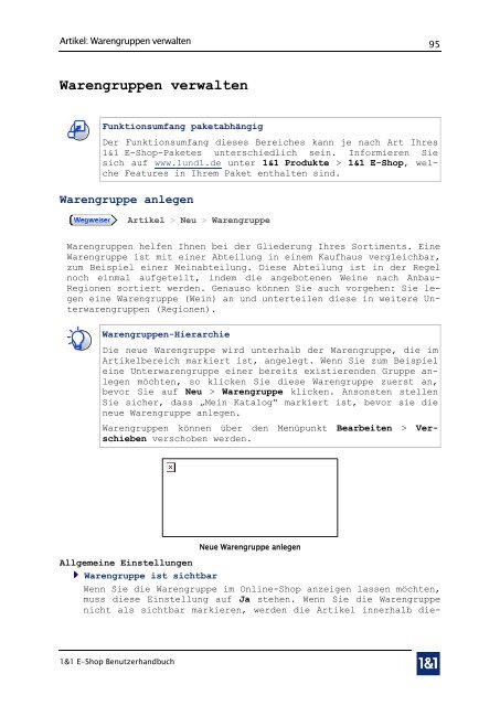 1&1 E-Shop - 1&1 Internet AG