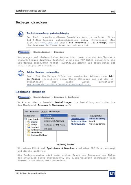 1&1 E-Shop - 1&1 Internet AG