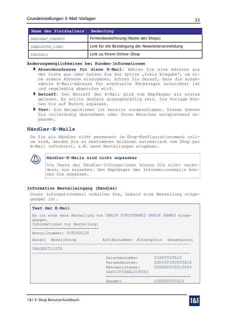 1&1 E-Shop - 1&1 Internet AG