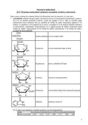 Structura moleculară
