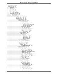 Jacob Adrian and Ketura Cole Descendant Outline (pdf file)