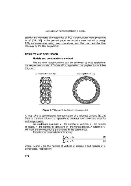 cluj polynomial description of ti02 nanostructures - Catedra de Chimie