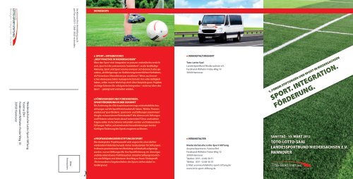 Programm - Niedersächsische Lotto-Sport-Stiftung