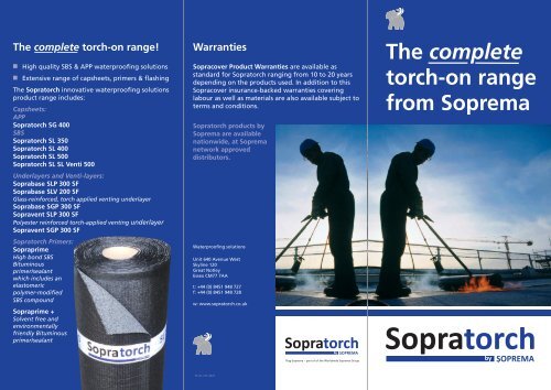 Sopratorch ranging - Building Products Index