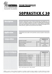 SOPRASTICK C 30 - Soprema