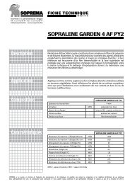 SOPRALENE GARDEN 4 AF PY2 Description ... - Soprema