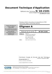Document Technique d'Application Efigreen A - Soprema