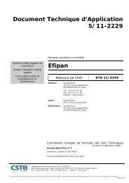 Document Technique d'Application 5/11-2229 Efipan - Soprema