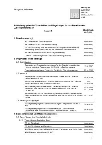 Anhang 24_Regelwerk - Hansestadt LÜBECK