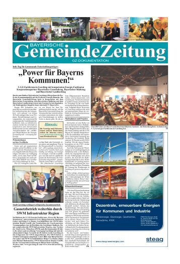 „Power für Bayerns Kommunen!“