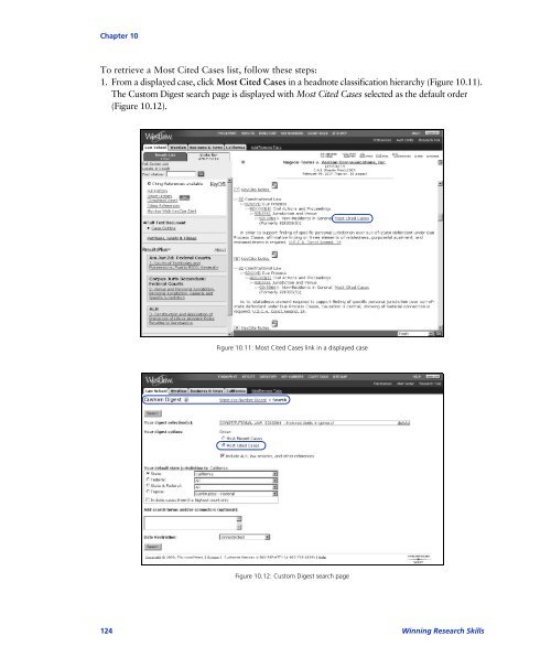 Winning Research Skills - Westlaw