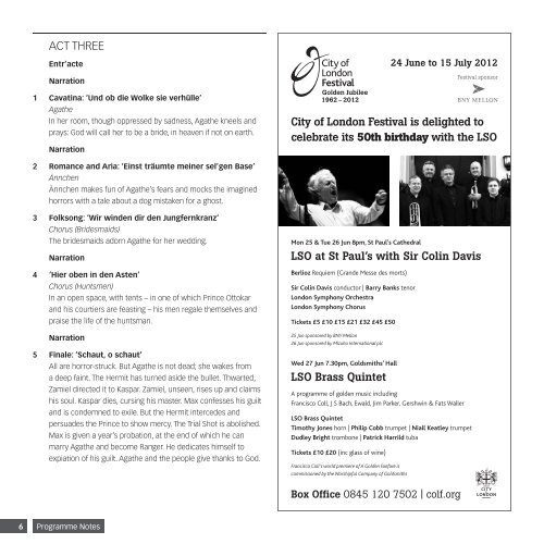 19 & 21 April programme PDF - London Symphony Orchestra