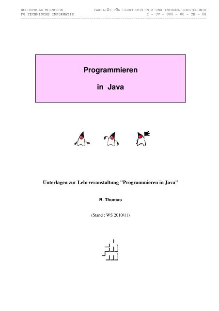 Programmieren in Java - LSW