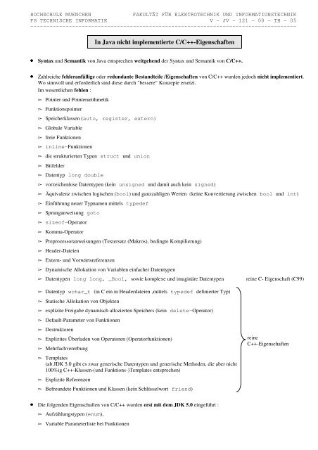 Programmieren in Java - LSW