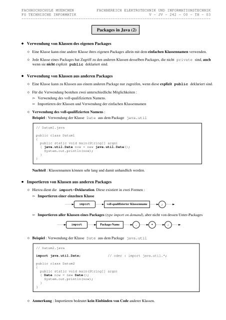 Programmieren in Java - LSW